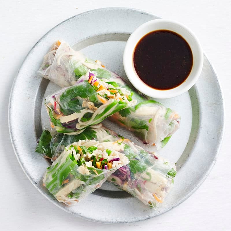 Photo of Japanese tofu rice paper rolls by WW