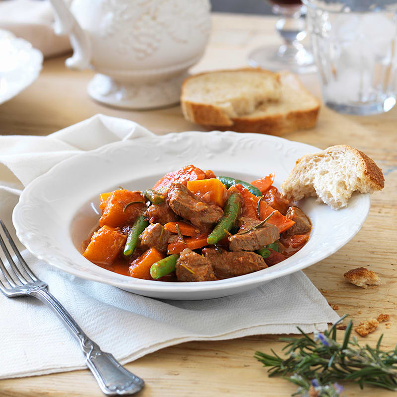 Lamb and vegetable stew