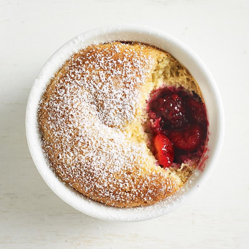 Photo of Berry sponge puddings by WW
