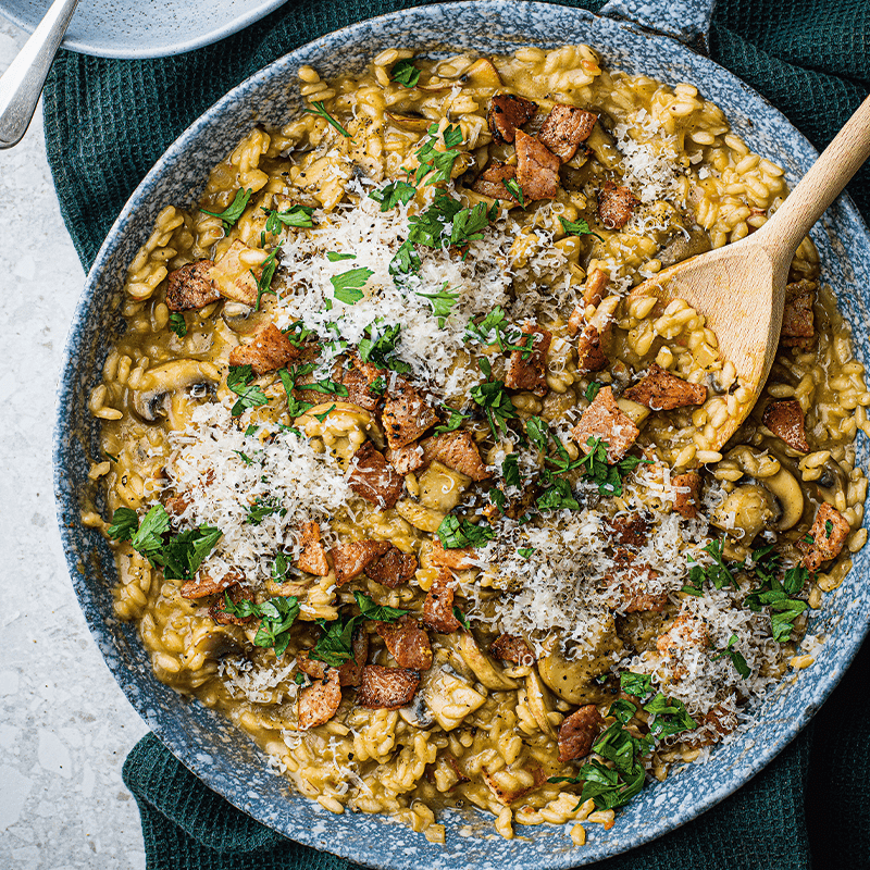 Photo of Bacon and mushroom risotto by WW
