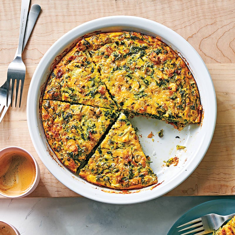 Photo of Five-cheese and spinach frittata by WW