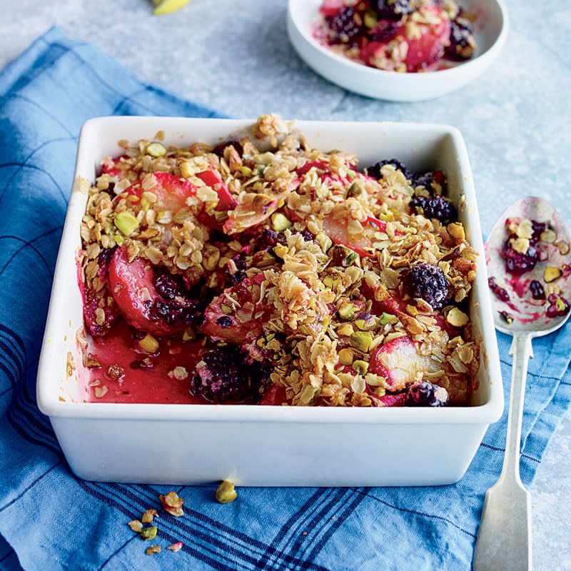 Photo of Plum and pistachio crumble by WW