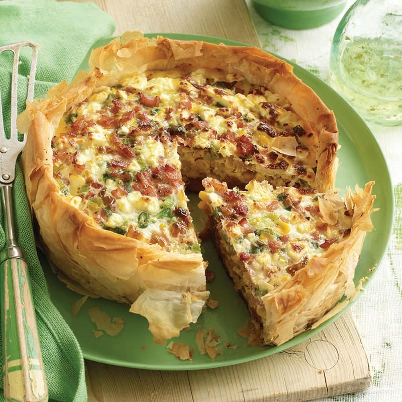 Photo of Sweet potato, corn and bacon quiche by WW