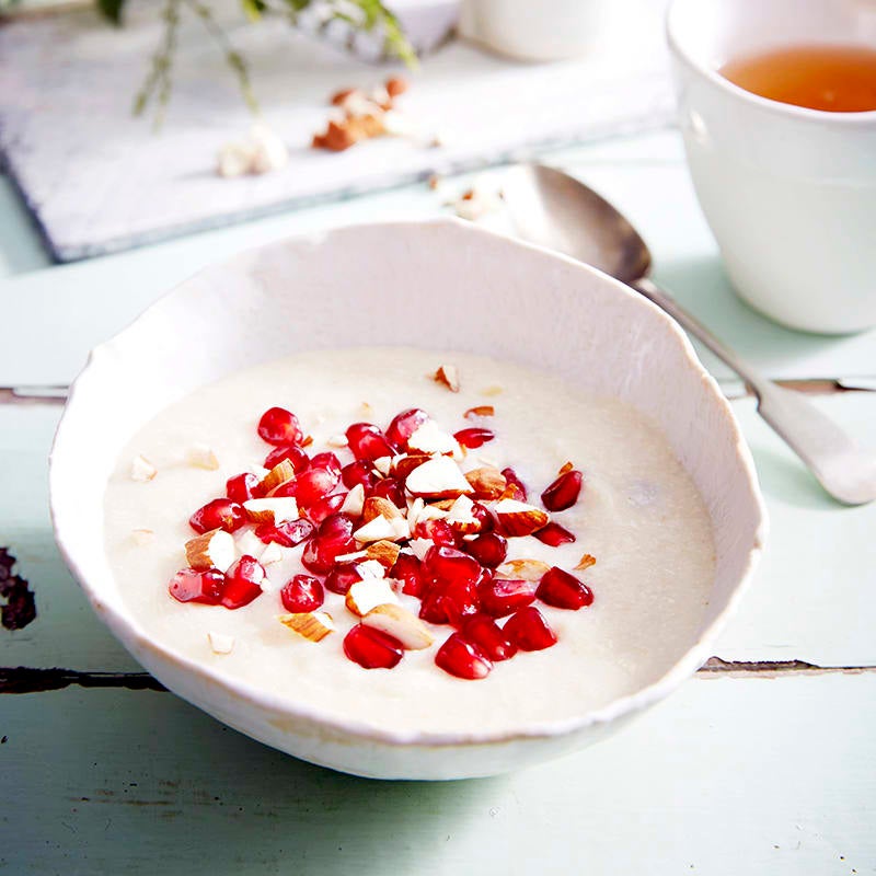 Photo of Quinoa porridge with pomegranate and almonds by WW