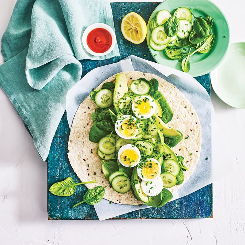 Photo of Spicy egg and avocado wrap by WW