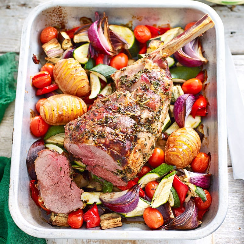 Photo of Roast lamb with provencal vegetables by WW