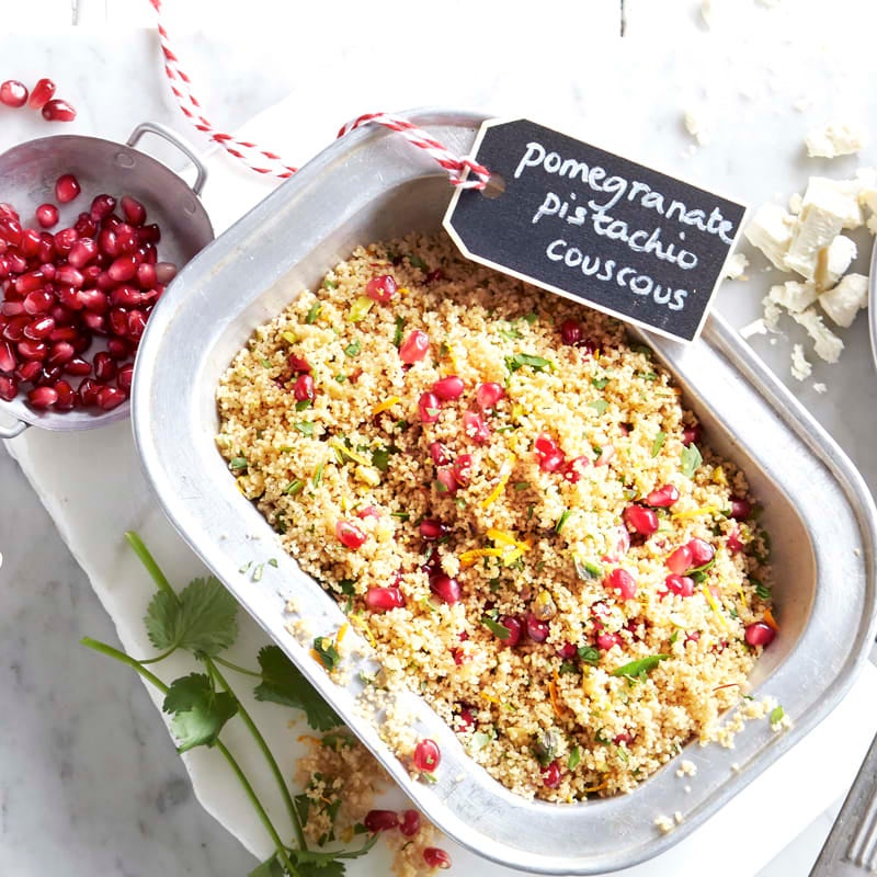 Photo of Pomegranate, pistachio and couscous stuffing by WW