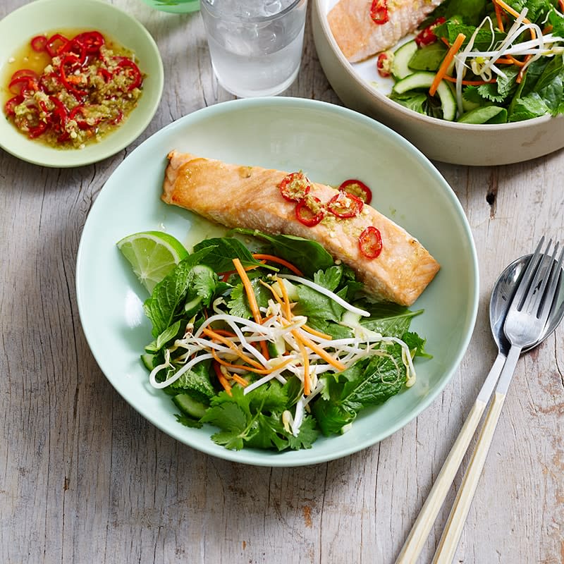 Photo of Thai chilli and lime salmon by WW