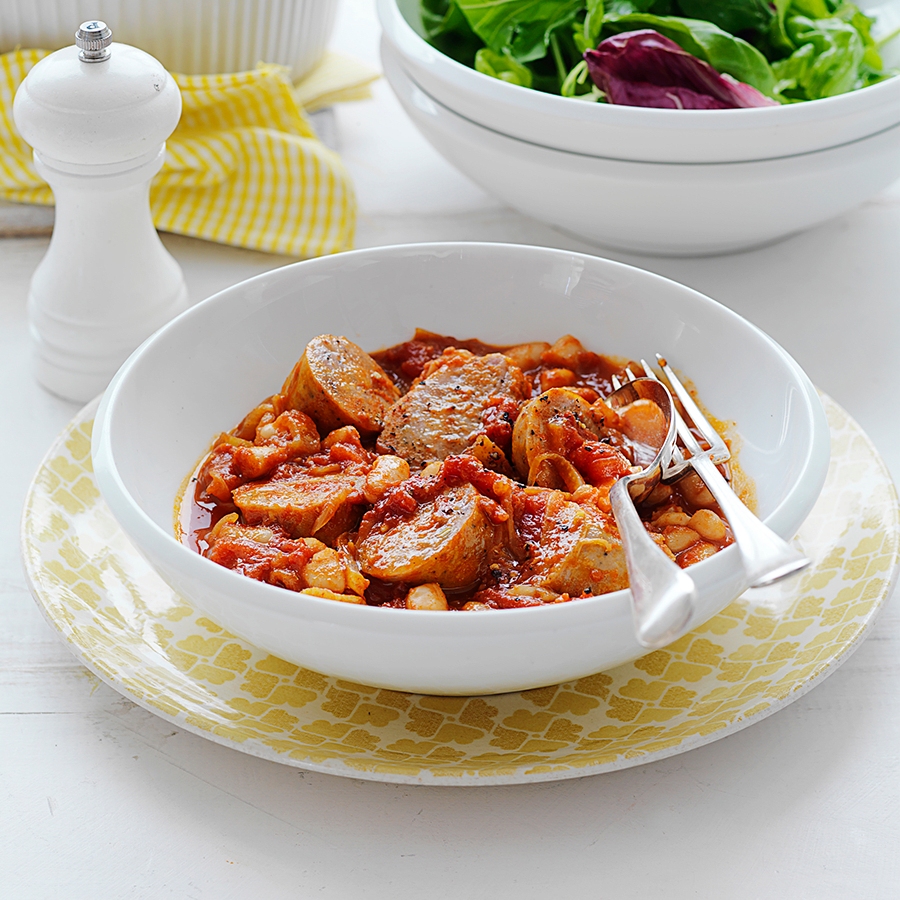 Photo of Sausage and bean casserole by WW