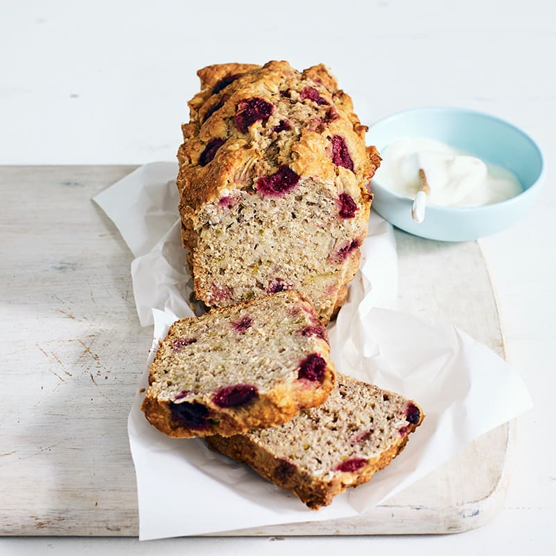 Photo of Pear and raspberry banana bread by WW