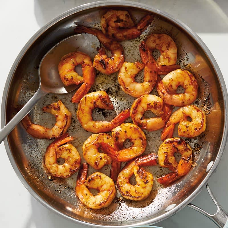 Chilli and lime prawns
