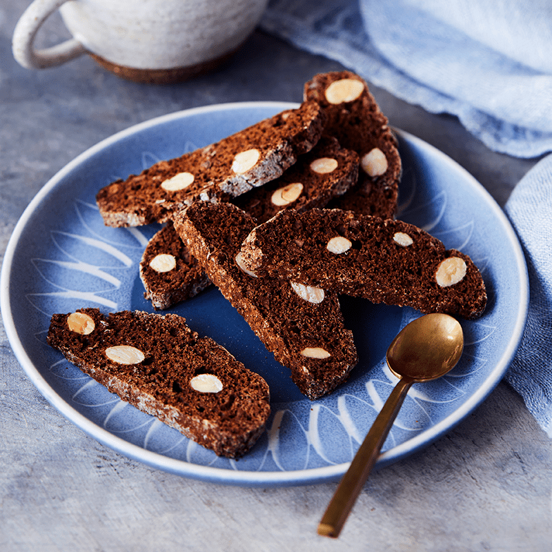 Photo of Cacao and almond biscotti by WW
