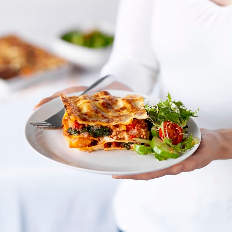 Photo of Chicken, sweet potato and spinach lasagne by WW