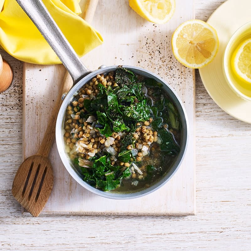 Photo of Lentil, lemon and silverbeet soup by WW
