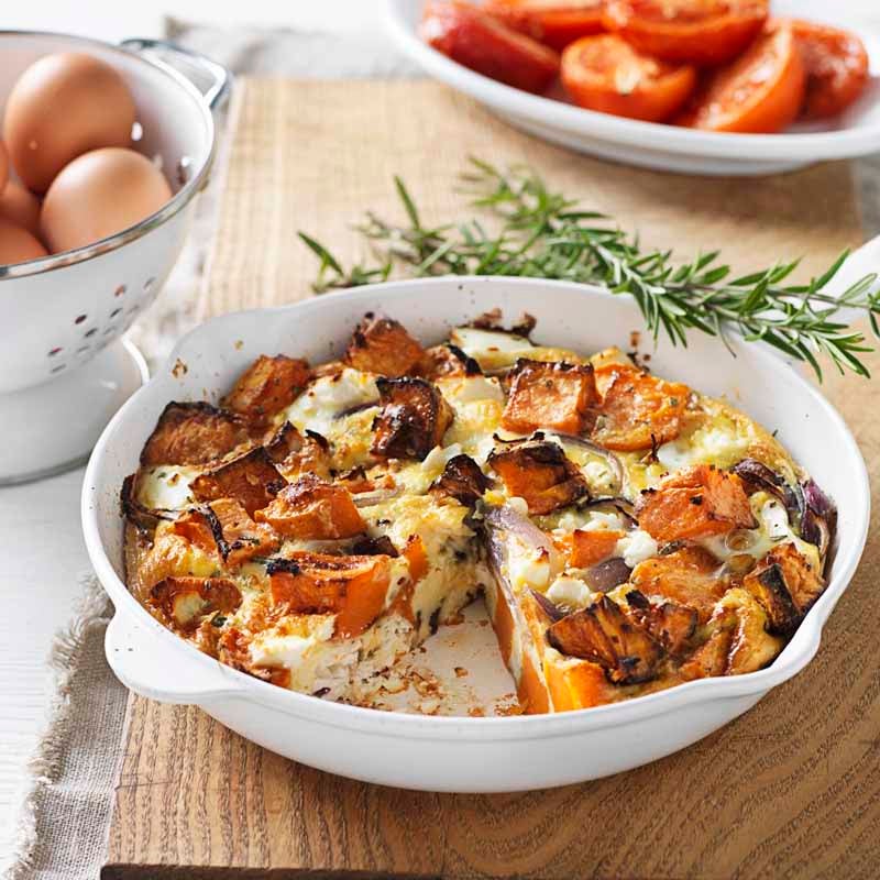 Photo of Sweet potato, red onion and feta frittata by WW