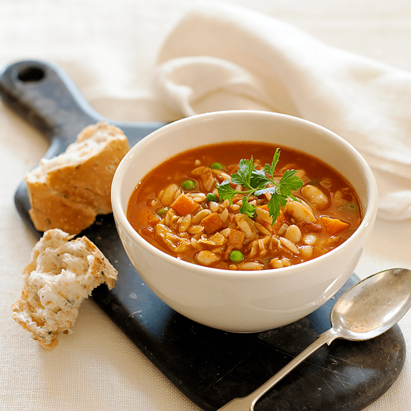 Photo of Home-style minestrone soup by WW