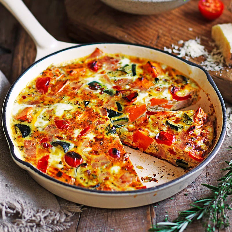 Photo of Roast vegetable and ham frittata by WW