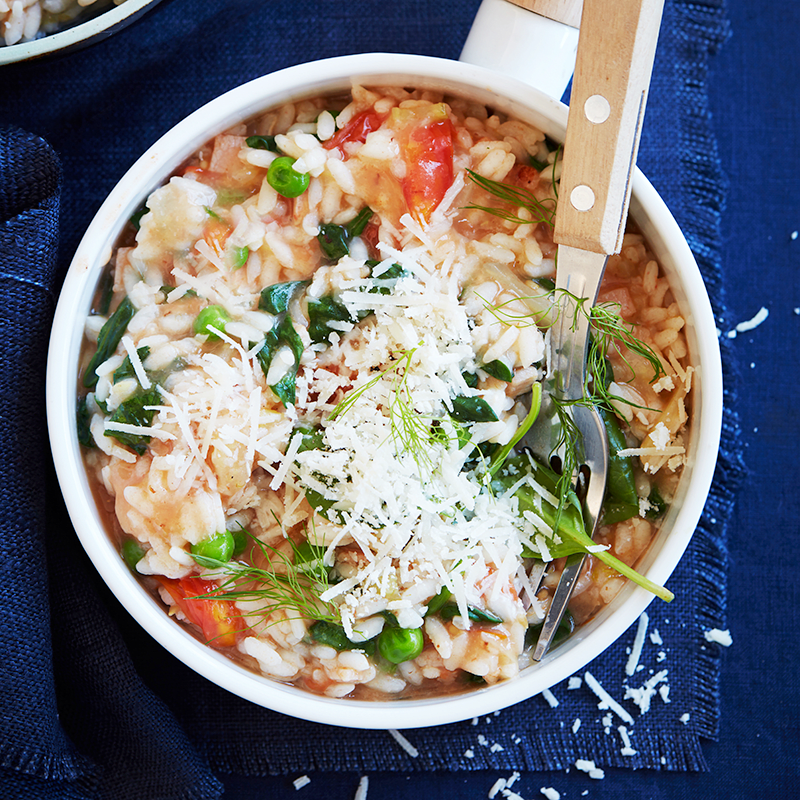 Photo of Spinach, tomato and fennel risotto by WW