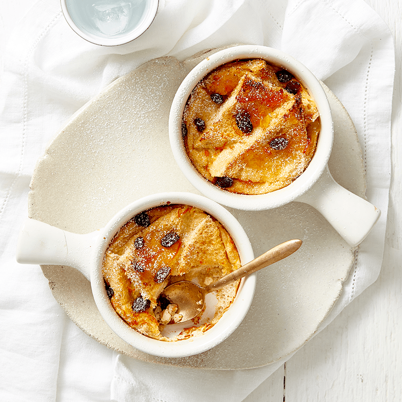 Photo of Orange and sultana bread and butter pudding by WW