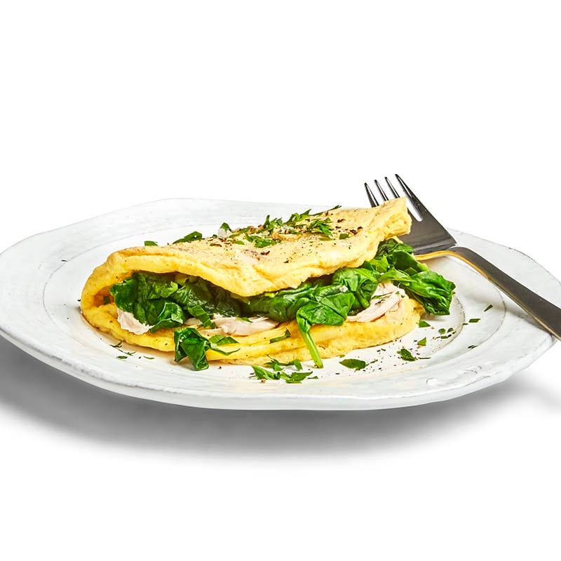 Photo of Chicken and spinach omelette by WW