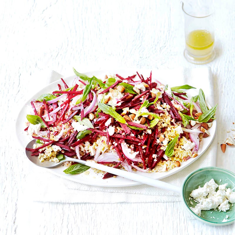 Photo of Beetroot, goat's cheese and freekeh salad by WW