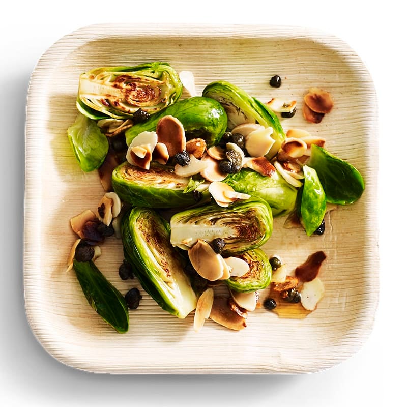 Photo of Brussels sprouts with almonds, garlic and capers by WW