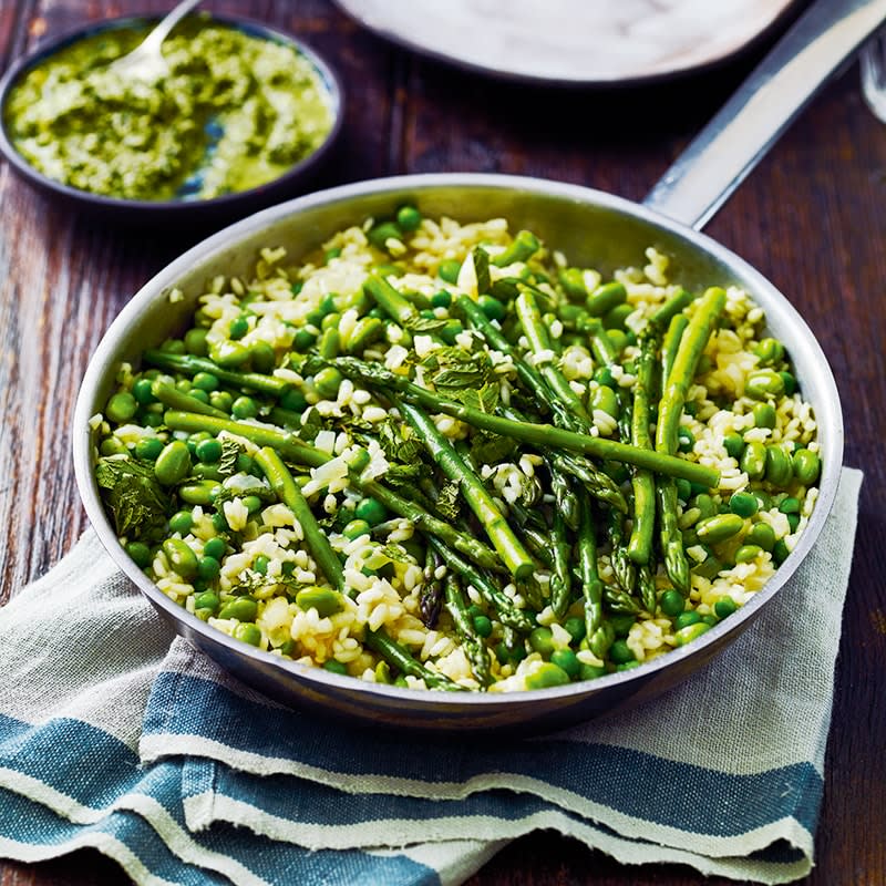 Photo of Green vegetable risotto by WW