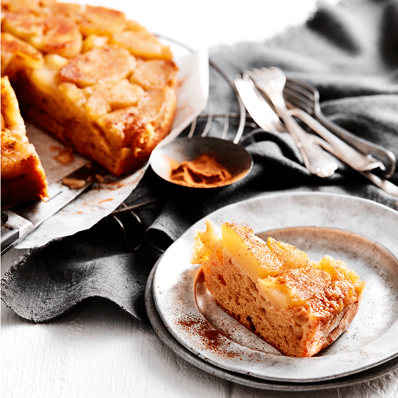 Photo of Apple and cinnamon upside-down cake by WW
