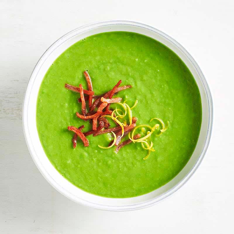 Photo of Broad bean and pea soup by WW