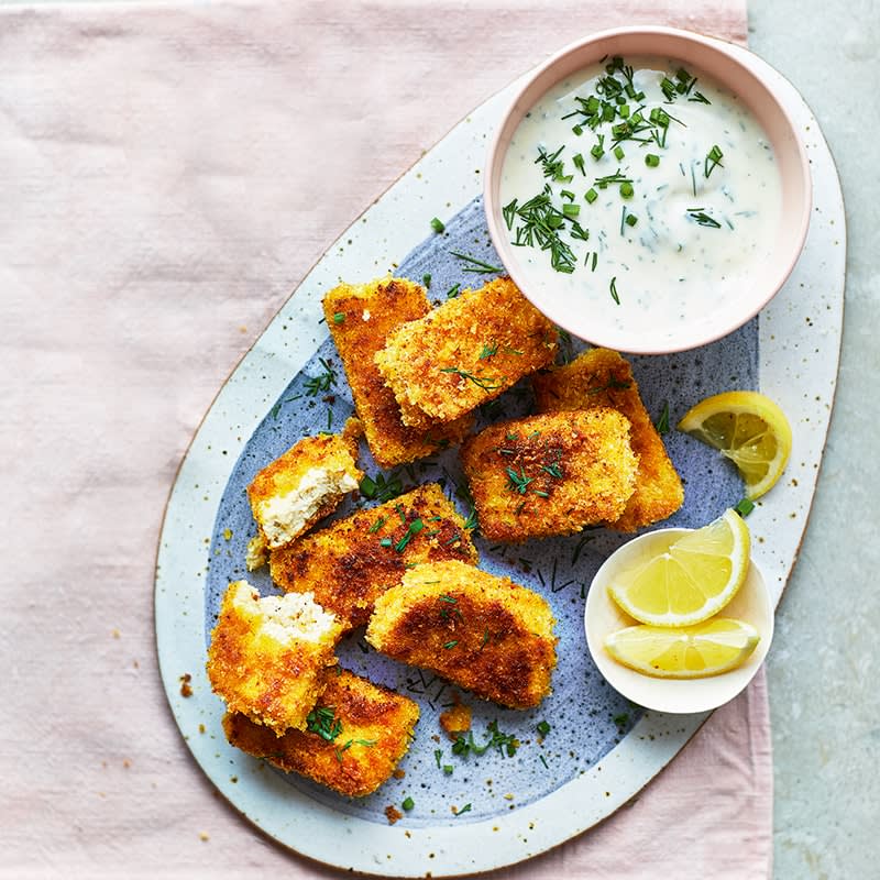 Photo of Tofu nuggets with ranch-style dip by WW