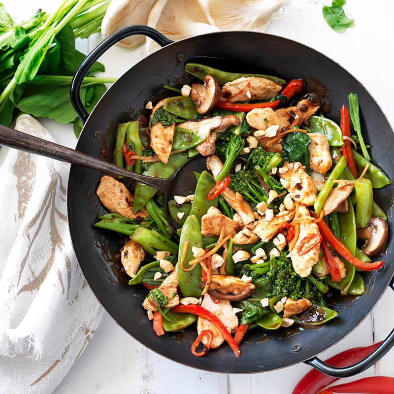 Photo of Chicken stir-fry with black bean sauce by WW