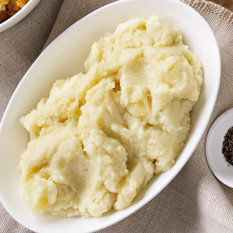 Cauliflower, potato and parmesan mash