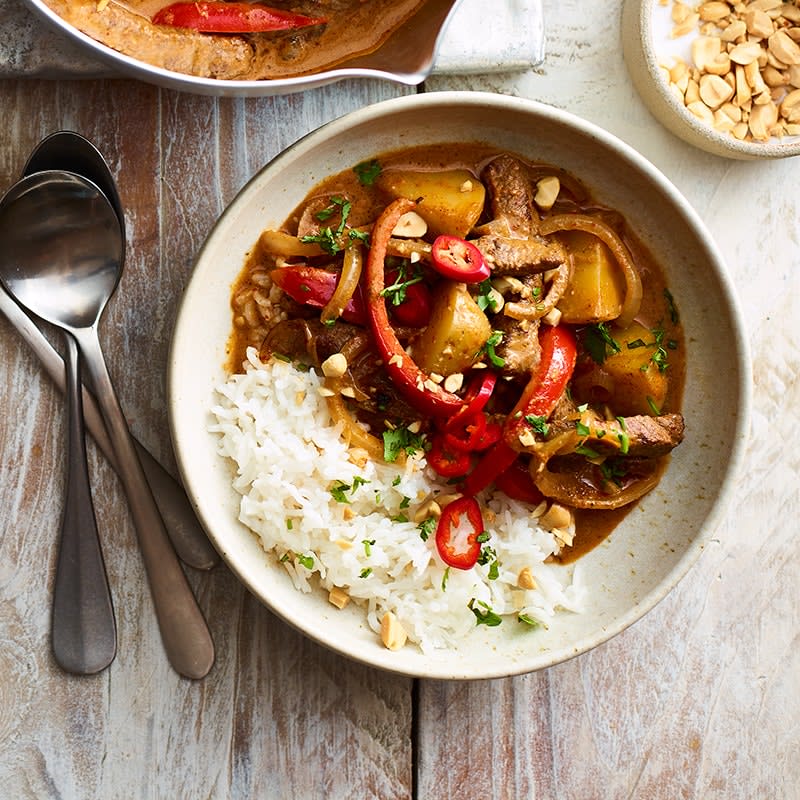 Photo of Beef massaman curry by WW
