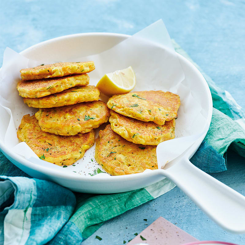Photo of Anna's cheesy chickpea and sweetcorn fritters by WW