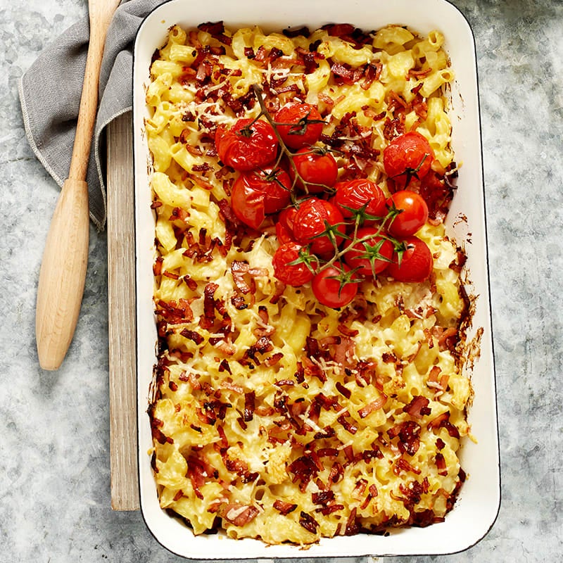 Photo of Macaroni cheese with crispy bacon by WW