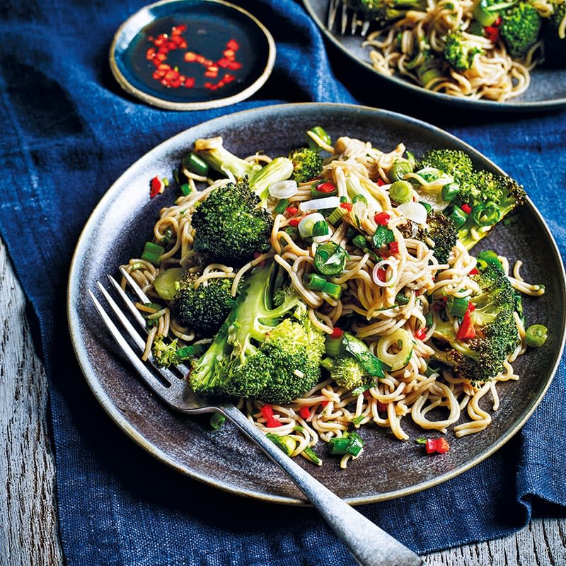 Photo of Roasted broccoli and soba noodle salad by WW