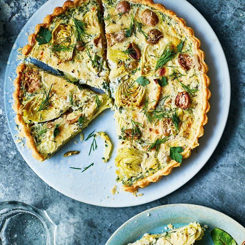 Photo of Olive and artichoke tart by WW