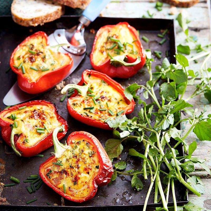 Photo of Barbecued cheesy capsicums by WW