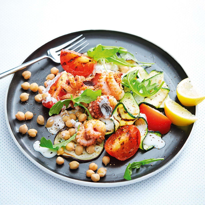 Photo of Barbecued octopus and chickpea salad by WW