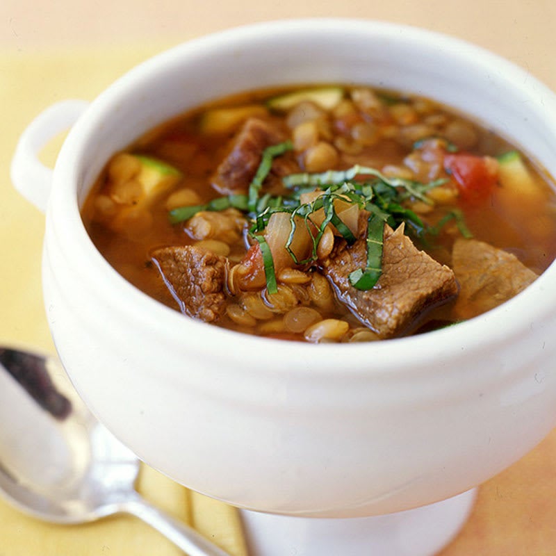 Photo of Italian beef and lentil slow cooker stew by WW
