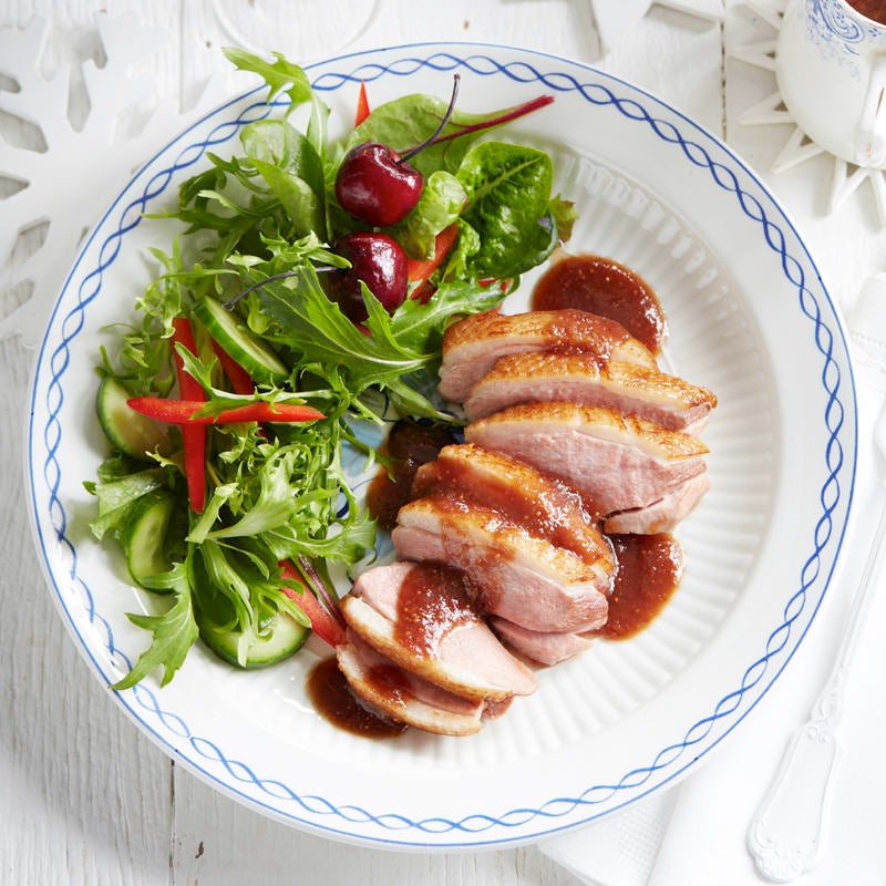 Photo of Roast duck with port and fig sauce by WW