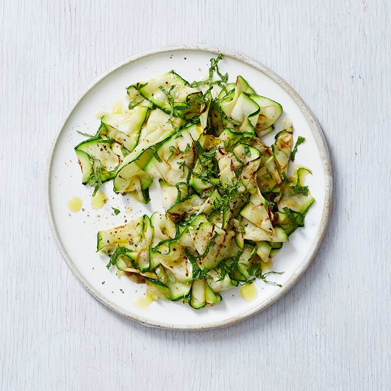 Photo of Grilled zucchini with mint and garlic by WW