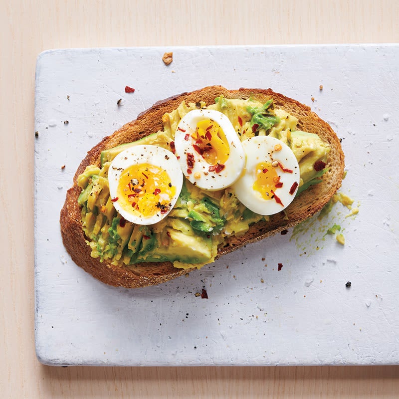 Photo of Smashed avocado and egg toast by WW