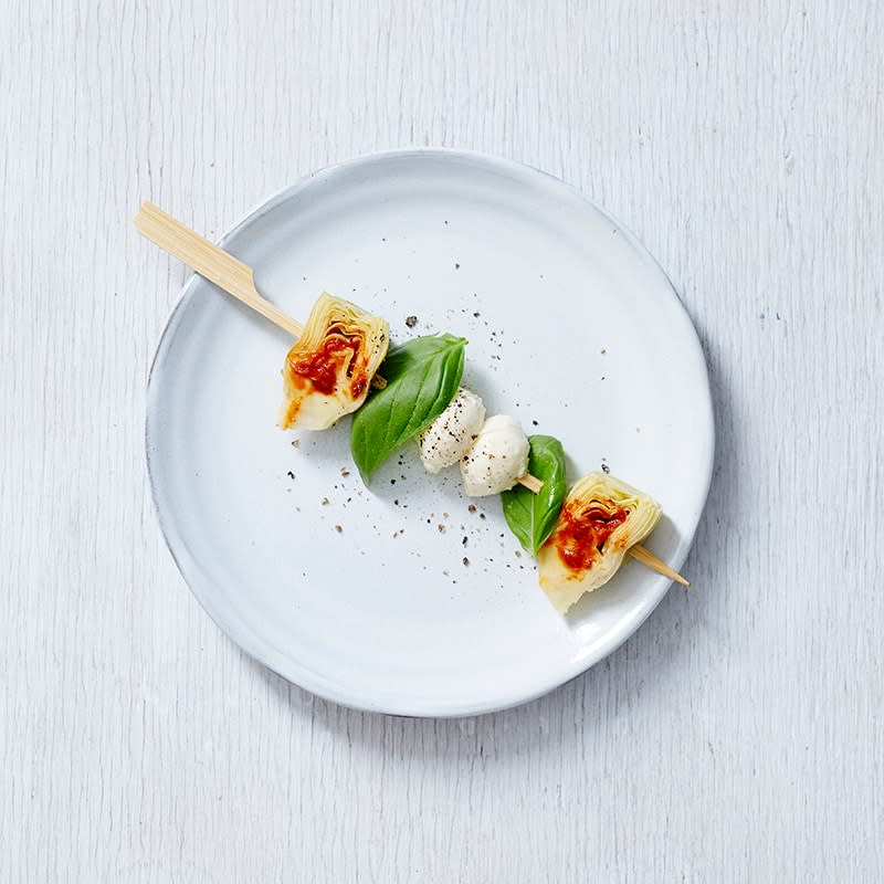 Photo of Artichoke, harissa and bocconcini skewer by WW