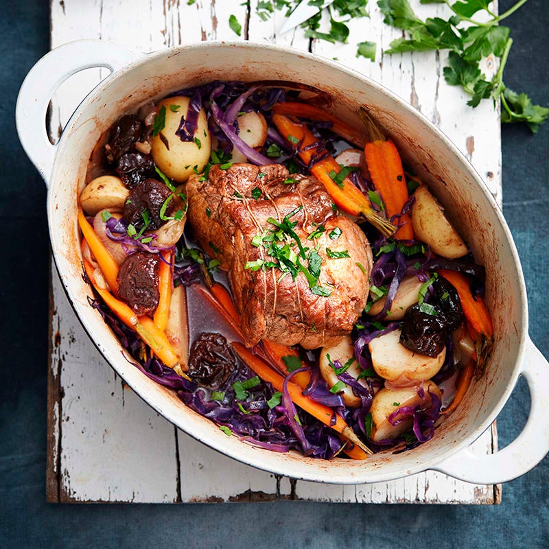 Photo of Pork pot roast with cabbage and prunes by WW