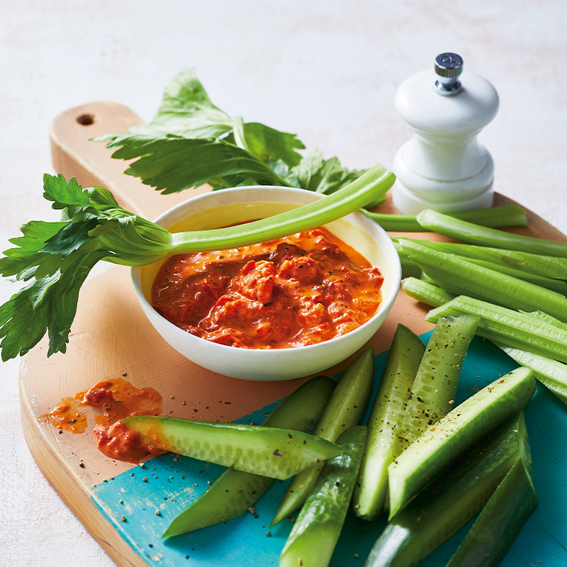 Photo of Roasted capsicum and harissa dip by WW
