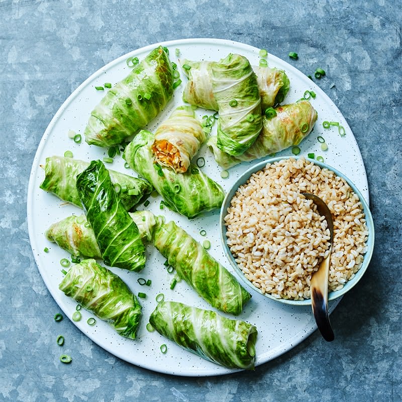 Photo of Chow mein cabbage rolls by WW