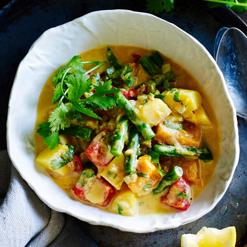 Photo of Vegetables in saffron and coconut broth by WW