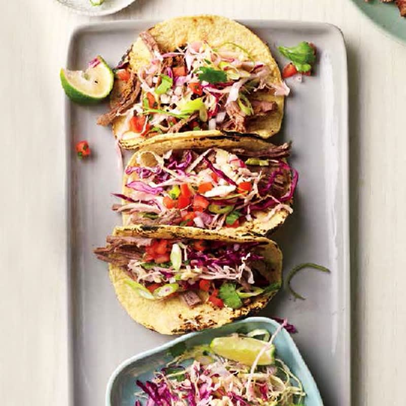 Photo of Slow-cooker steak tacos by WW