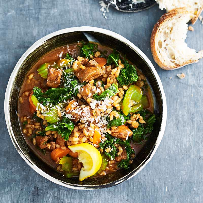 Photo of Lamb barley stew with kale by WW